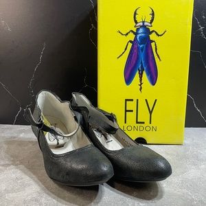 Fly London Nuevo Pump Black Size 9.5m